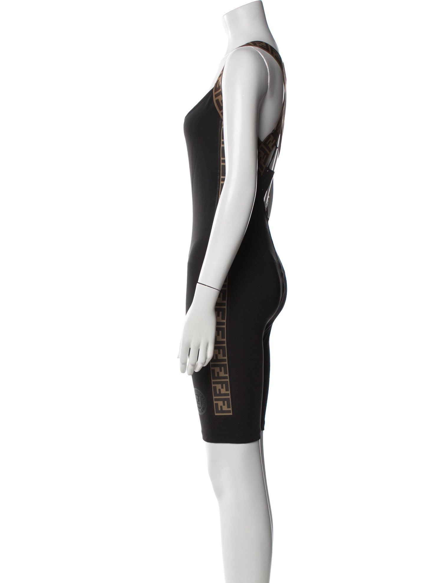 Fendi Scoop Neck Romper w/ Tags