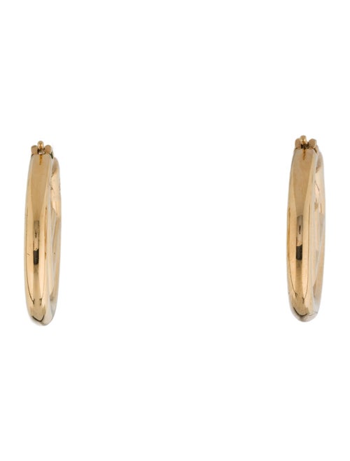 Fendi F Is Fendi Hoop Earrings