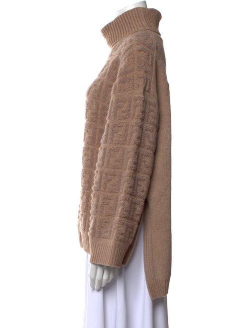 Fendi Turtleneck Long Sleeve Sweatshirt