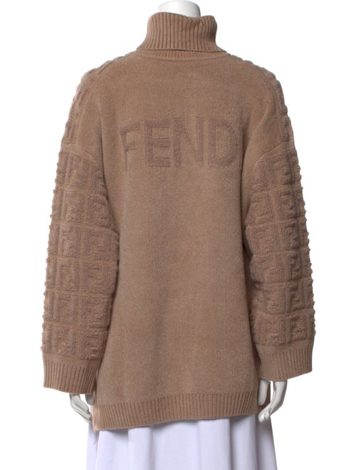 Fendi Turtleneck Long Sleeve Sweatshirt