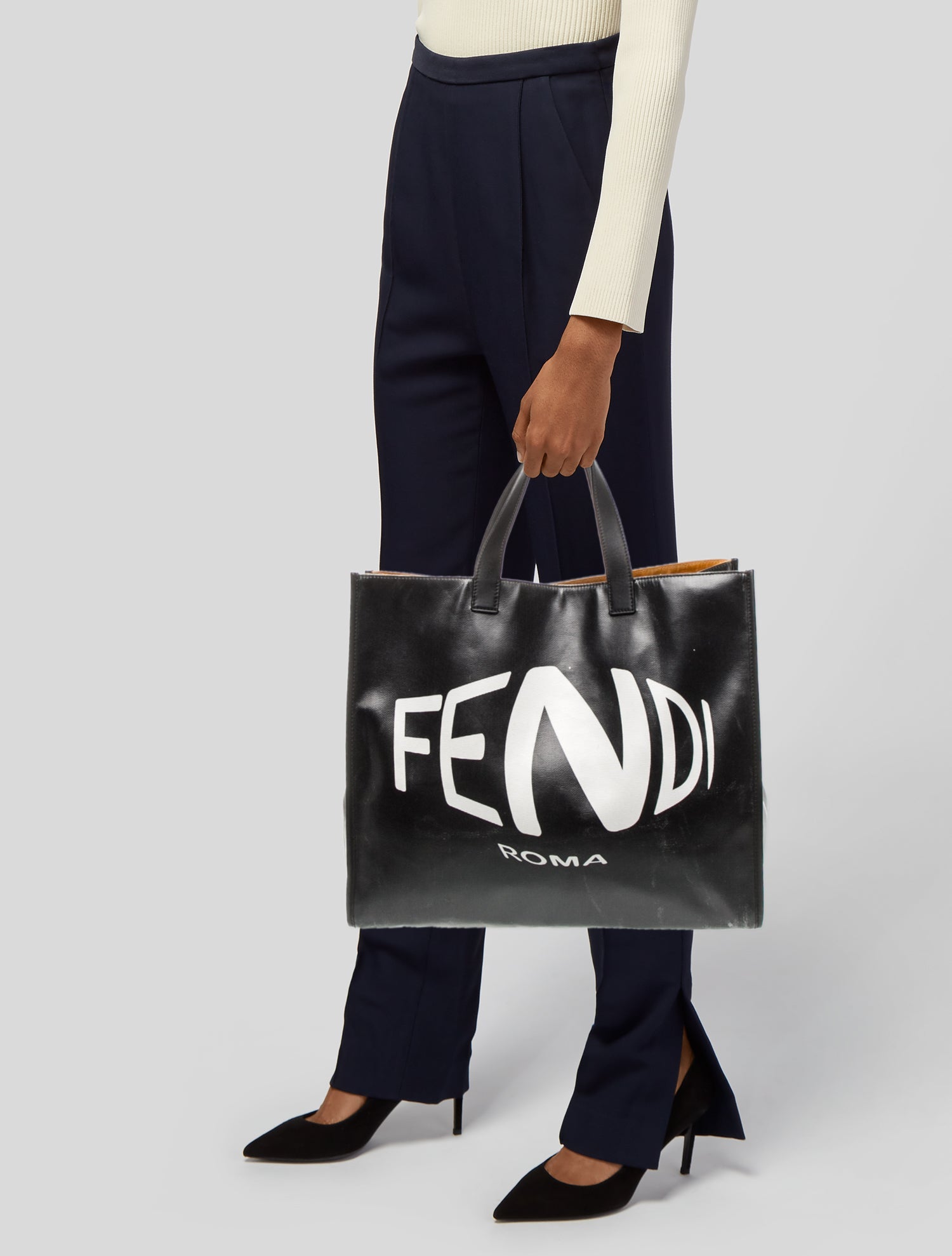 Fendi Leather Tote