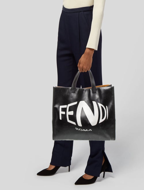 Fendi Leather Tote