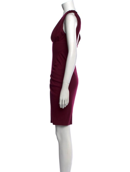 Fendi Virgin Wool Mini Dress