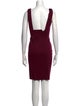 Fendi Virgin Wool Mini Dress