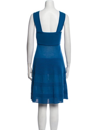 Fendi V-Neck Mini Dress