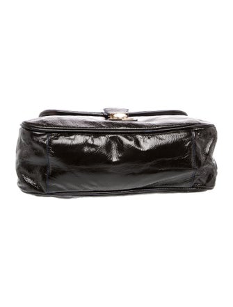 Fendi Patent Leather Top Handle Bag