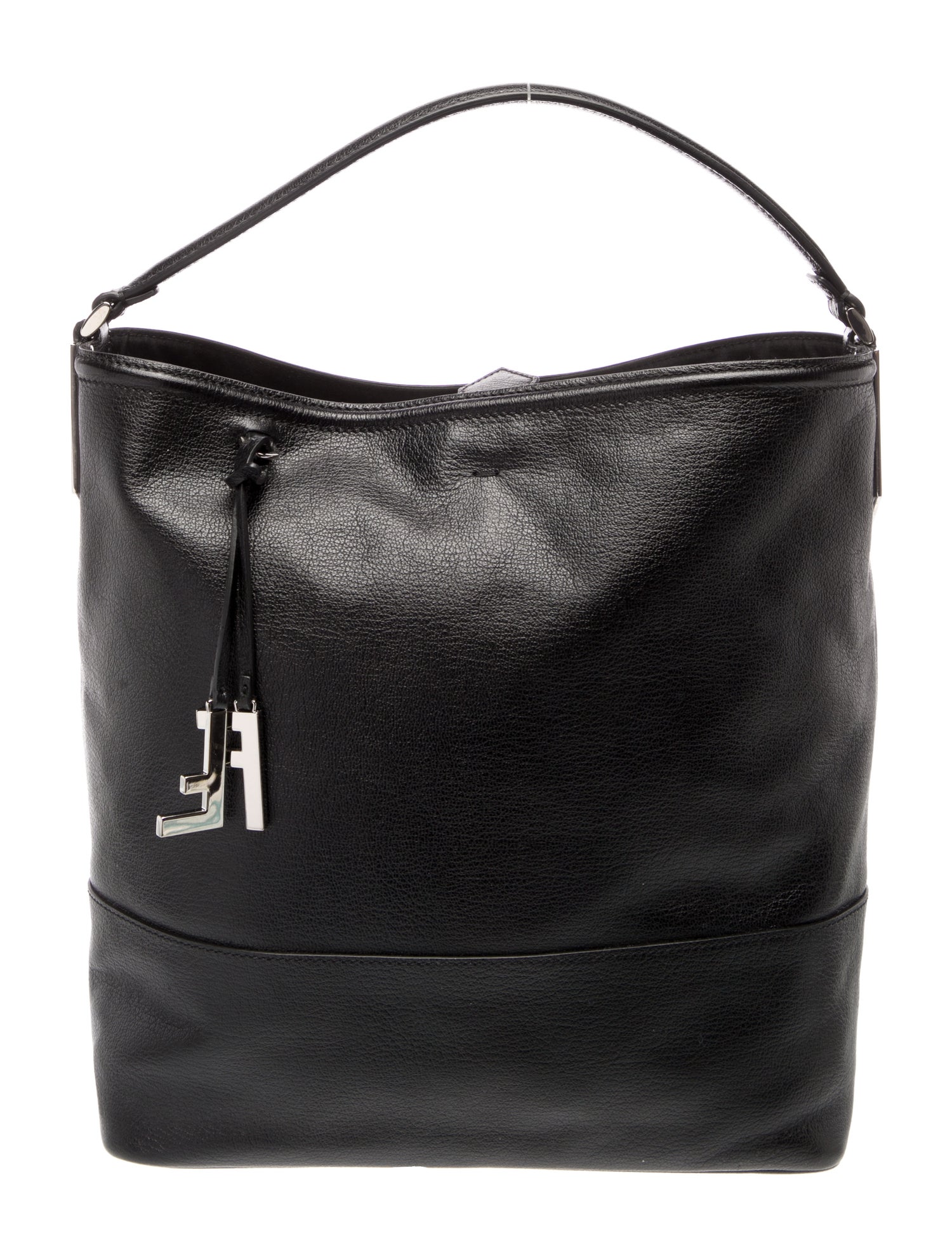 Fendi Leather Top Handle Bag
