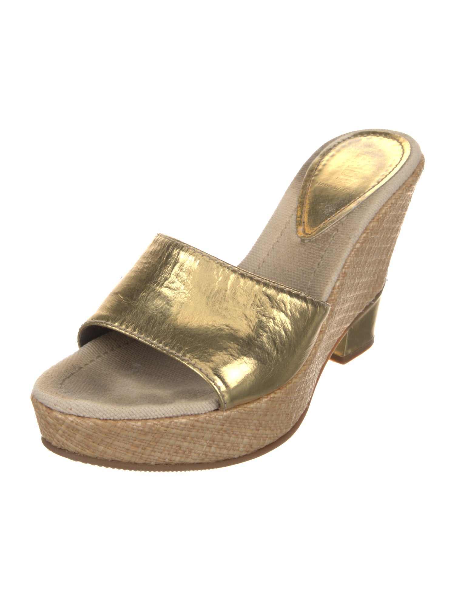 Fendi Leather Espadrilles