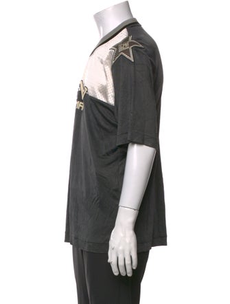 Fendi Graphic Print V-Neck Jersey