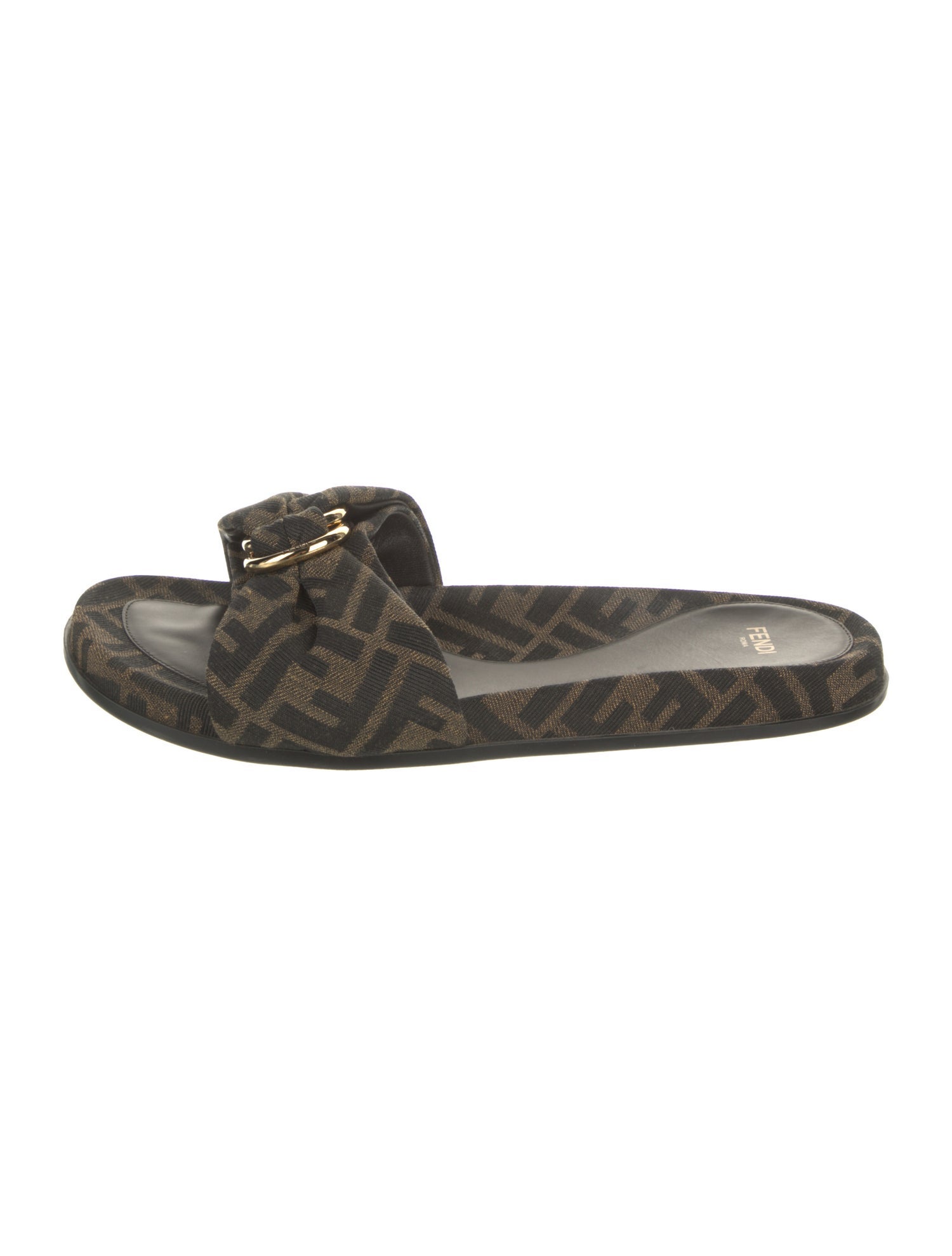 Fendi Printed Slides