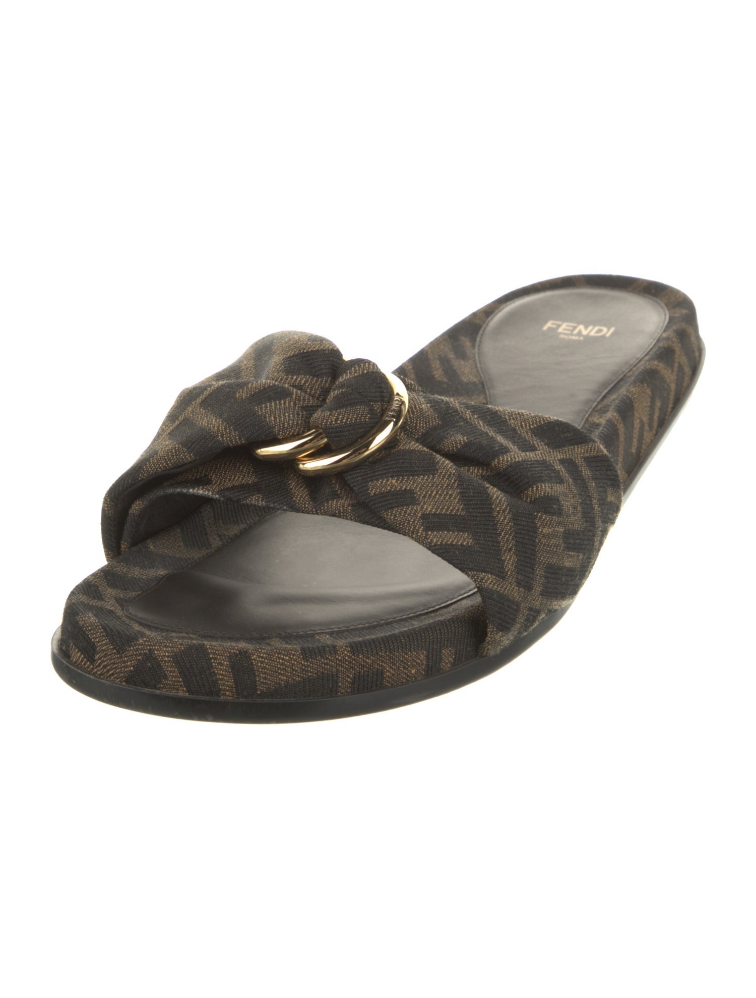 Fendi Printed Slides