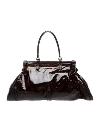 Fendi Patent Leather Bucket Bag