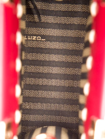 Fendi Leather Sunshine Shopper Mini