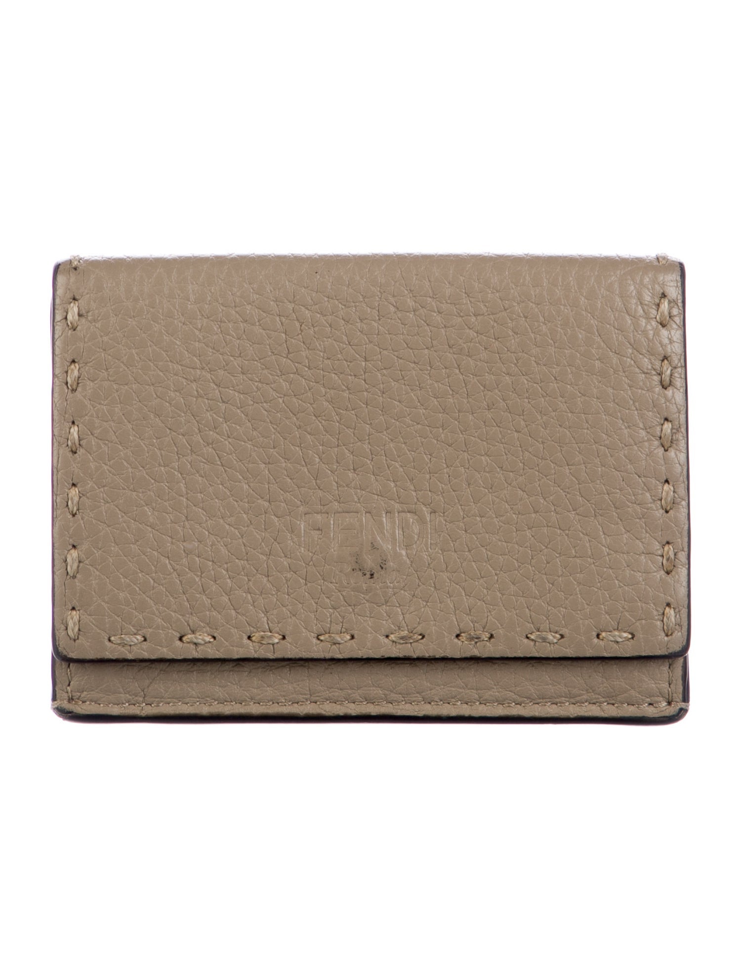 Fendi Leather Trifold Wallet