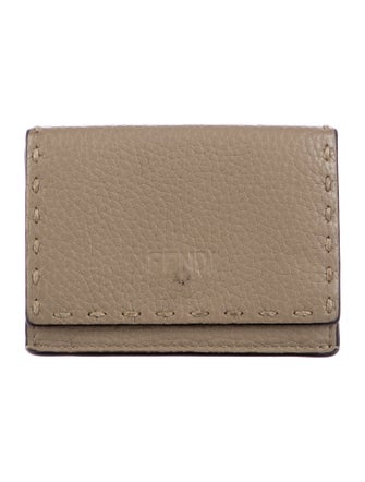 Fendi Leather Trifold Wallet