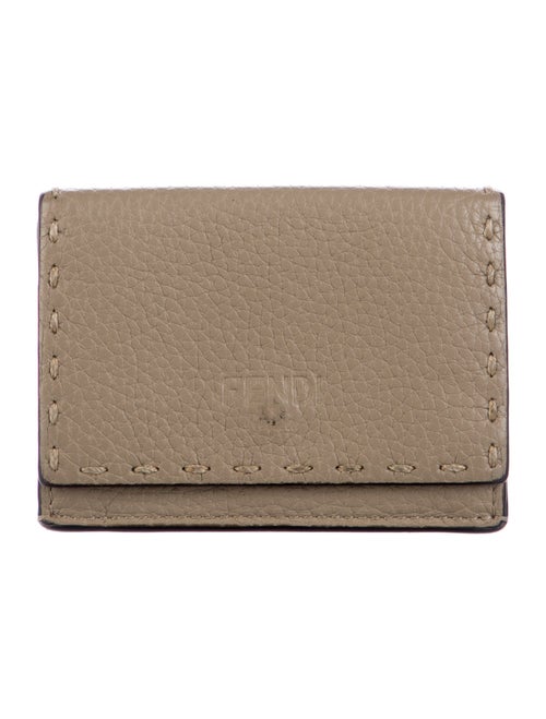 Fendi Leather Trifold Wallet
