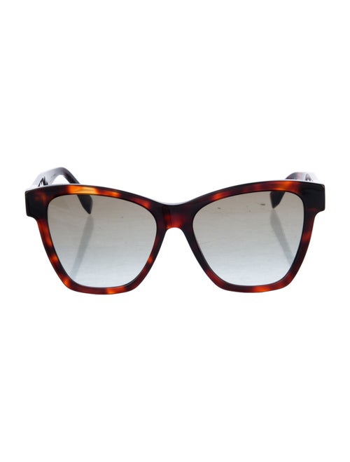 Fendi Cat-Eye Mirrored Sunglasses