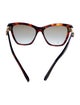 Fendi Cat-Eye Mirrored Sunglasses
