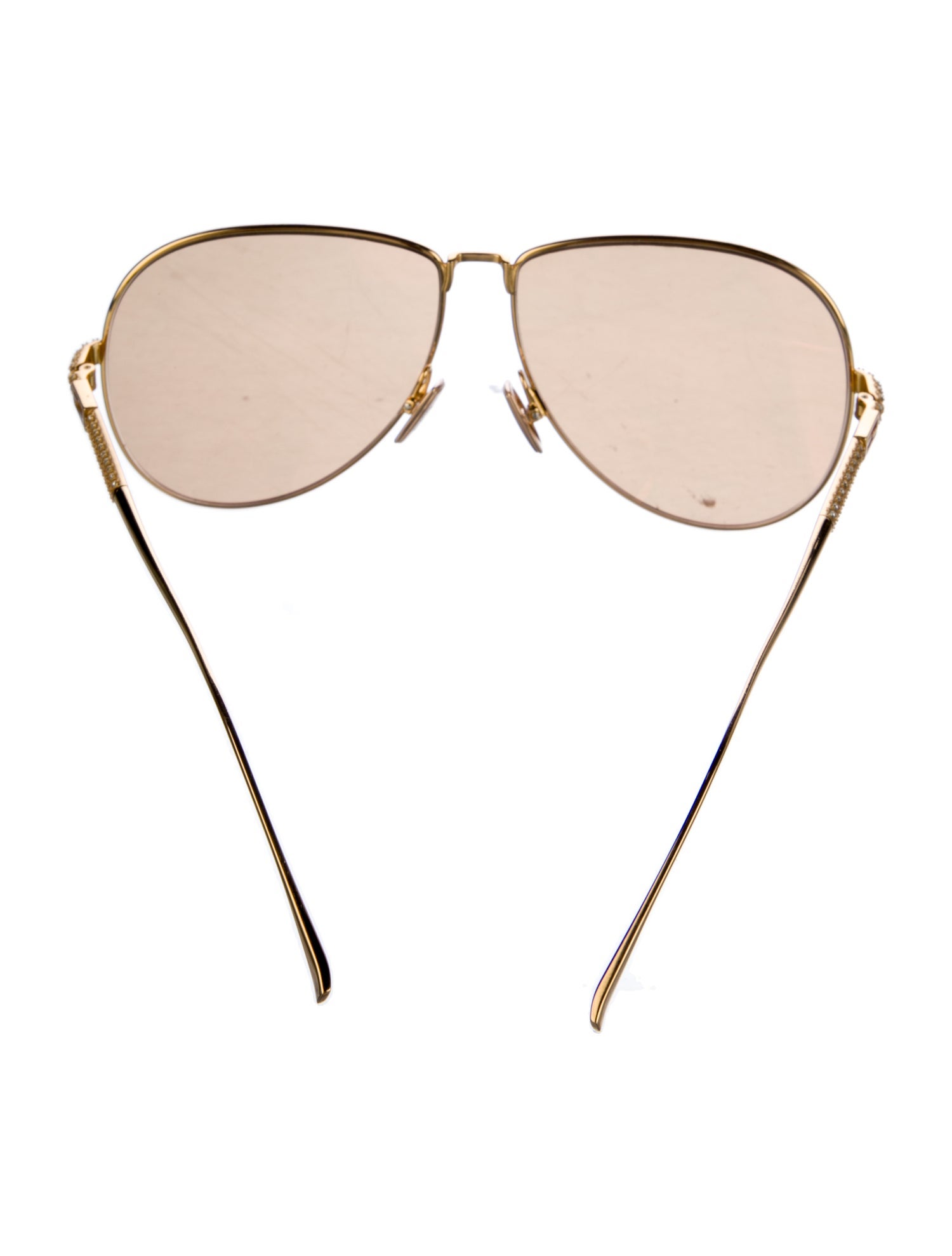 Fendi Aviator Mirrored Sunglasses