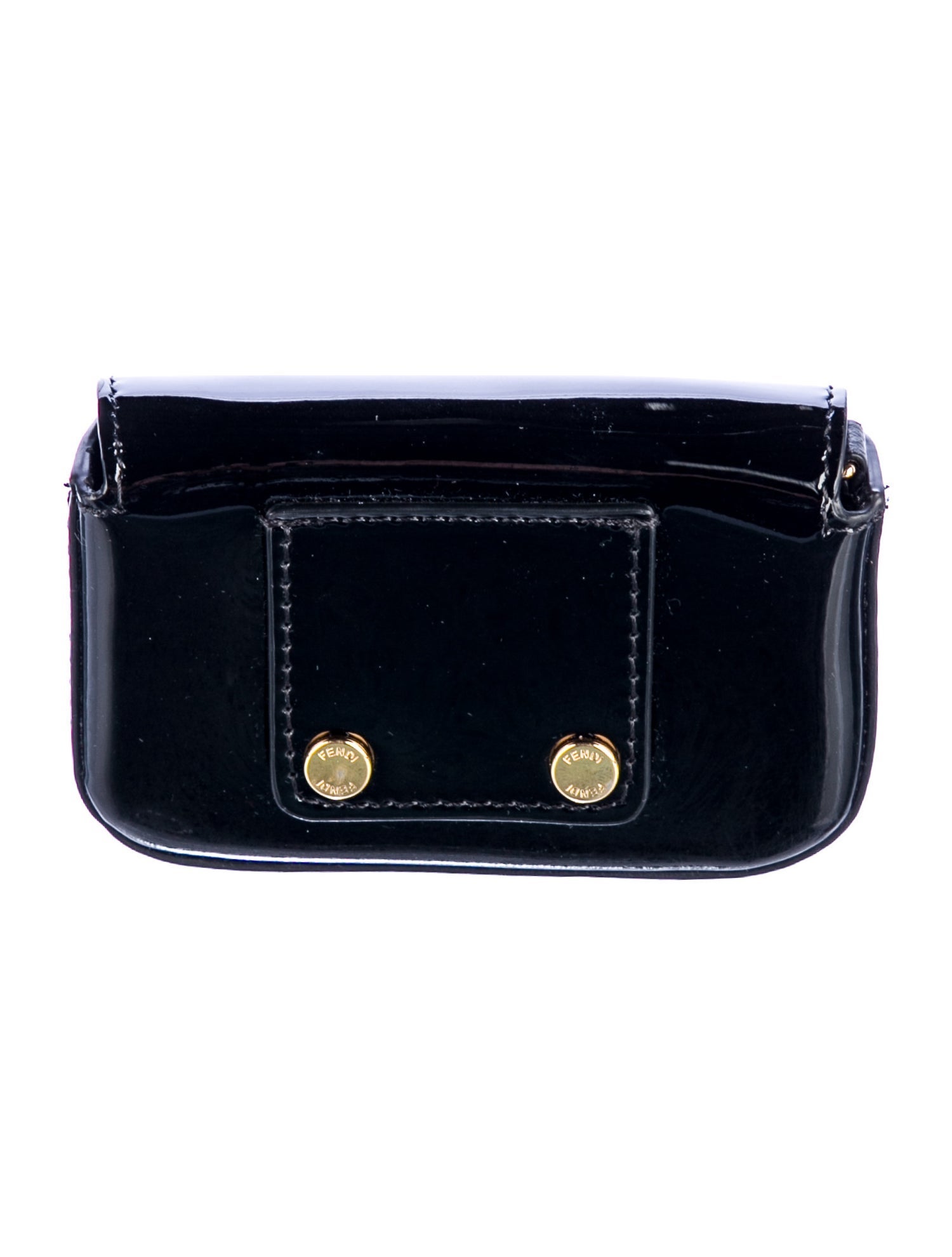 Fendi Patent Leather Baguette Nano