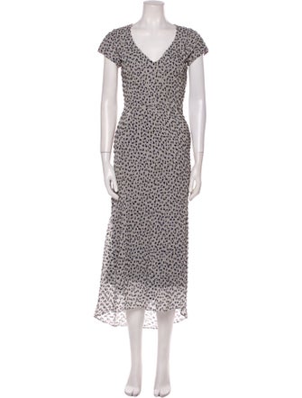 Fendi Printed Long Dress