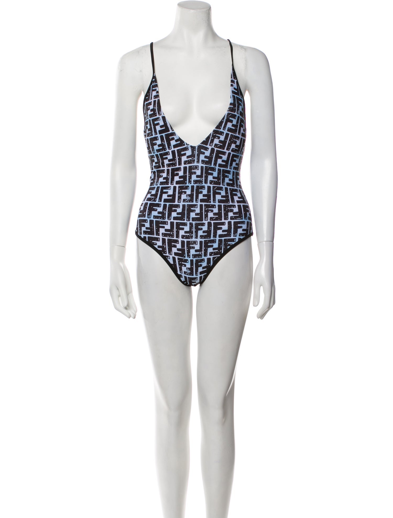 Fendi Printed One-Piece w/ Tags