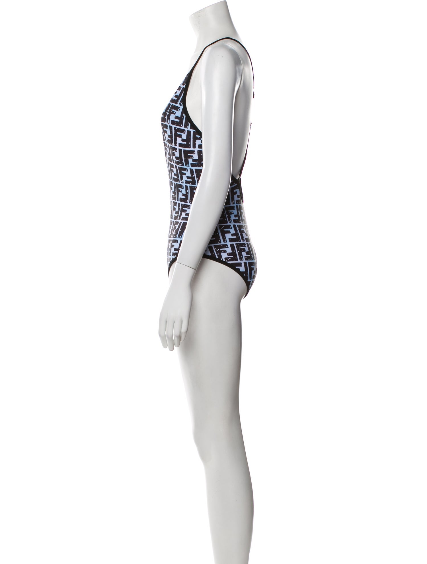 Fendi Printed One-Piece w/ Tags