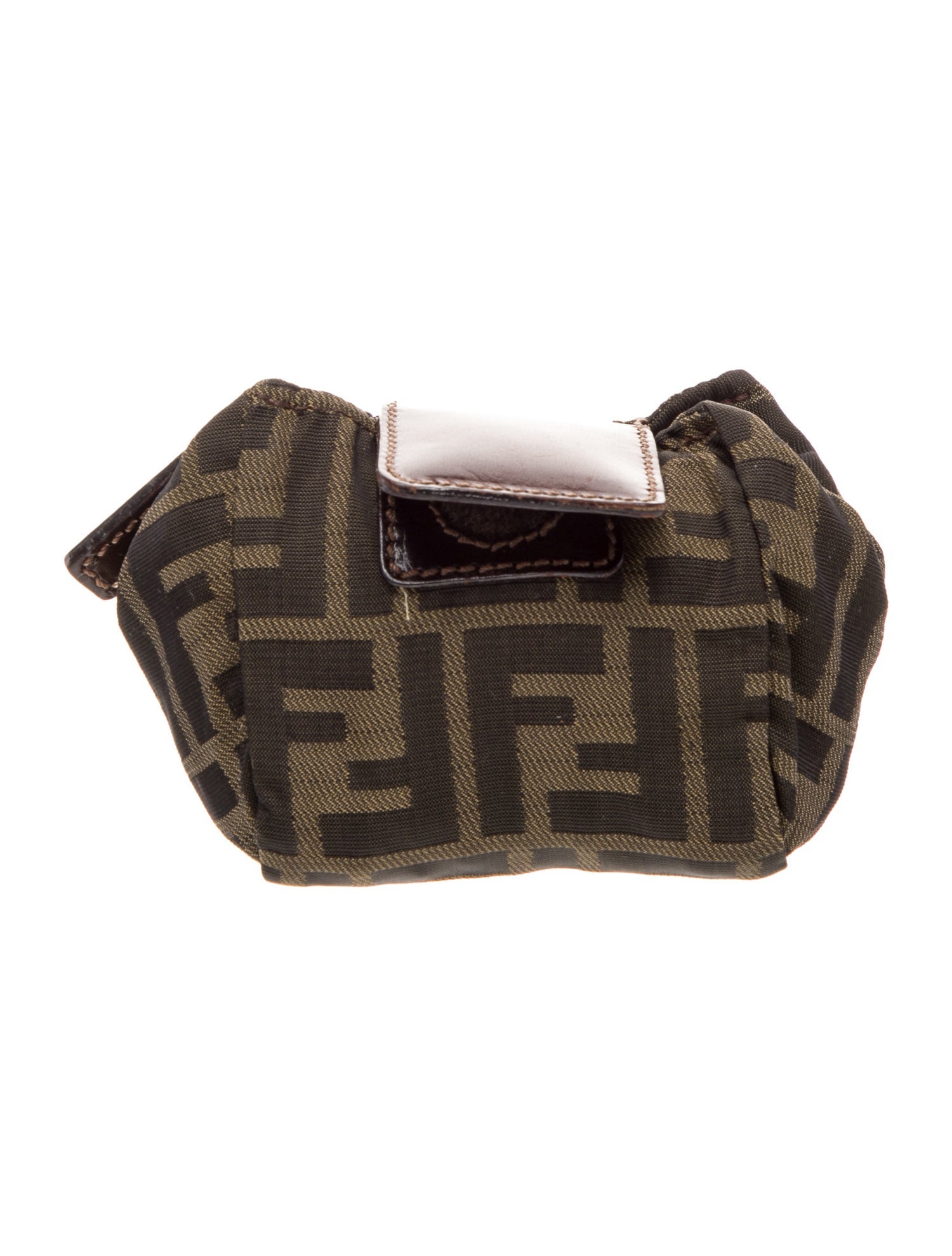 Fendi Zucca FF Clutch Vintage