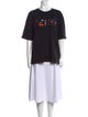 Fendi Graphic Print Crew Neck T-Shirt