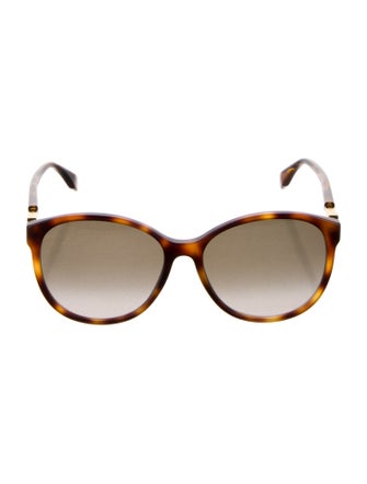 Fendi Round Gradient Sunglasses