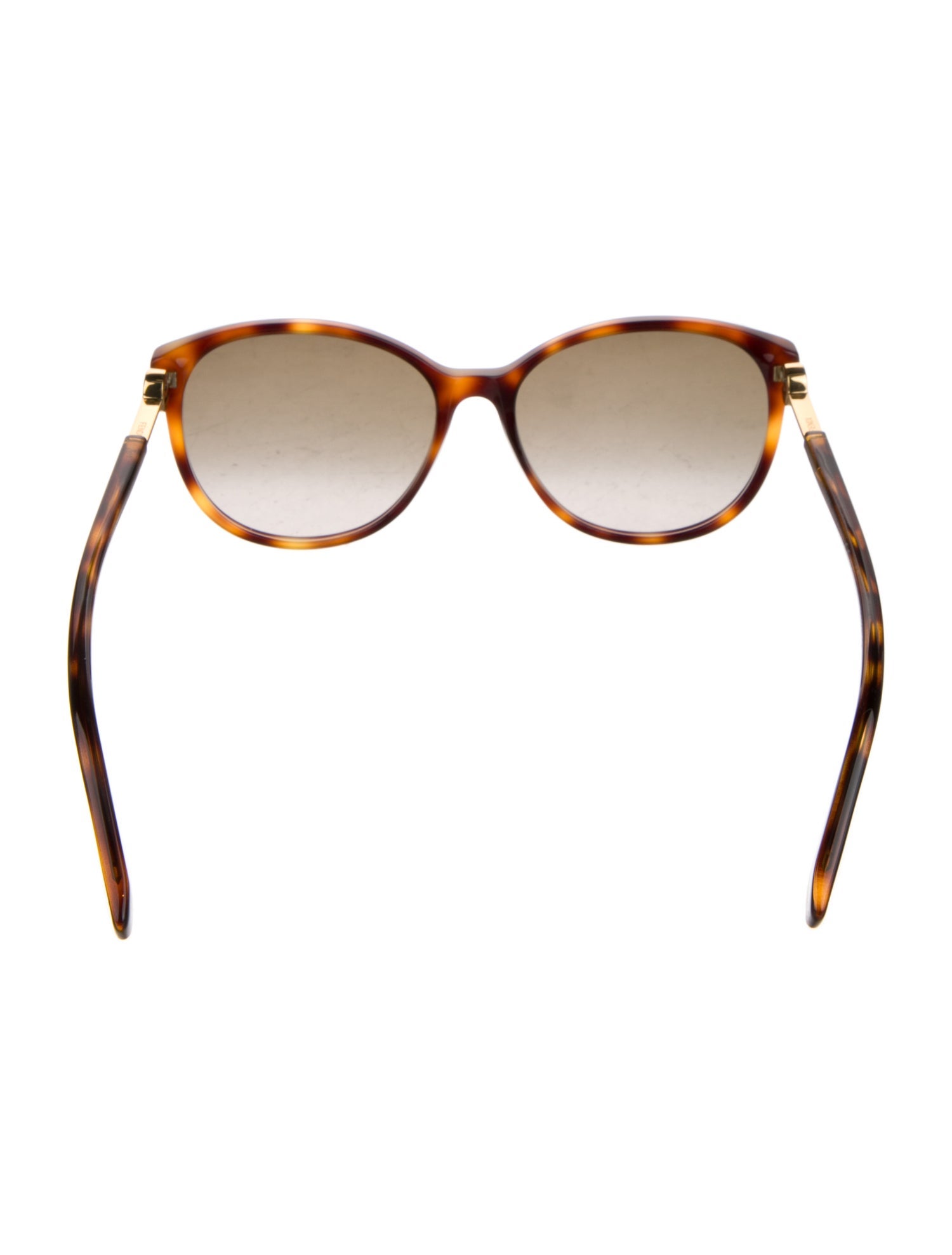 Fendi Round Gradient Sunglasses