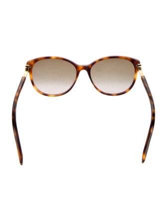 Fendi Round Gradient Sunglasses