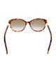 Fendi Round Gradient Sunglasses