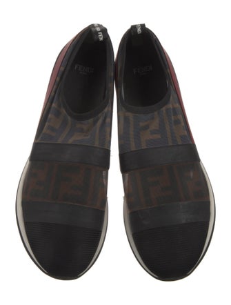Fendi Zucca FF Logo Mesh Sneakers