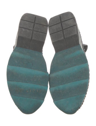 Fendi Leather Ruffle Embellishment Sneakers