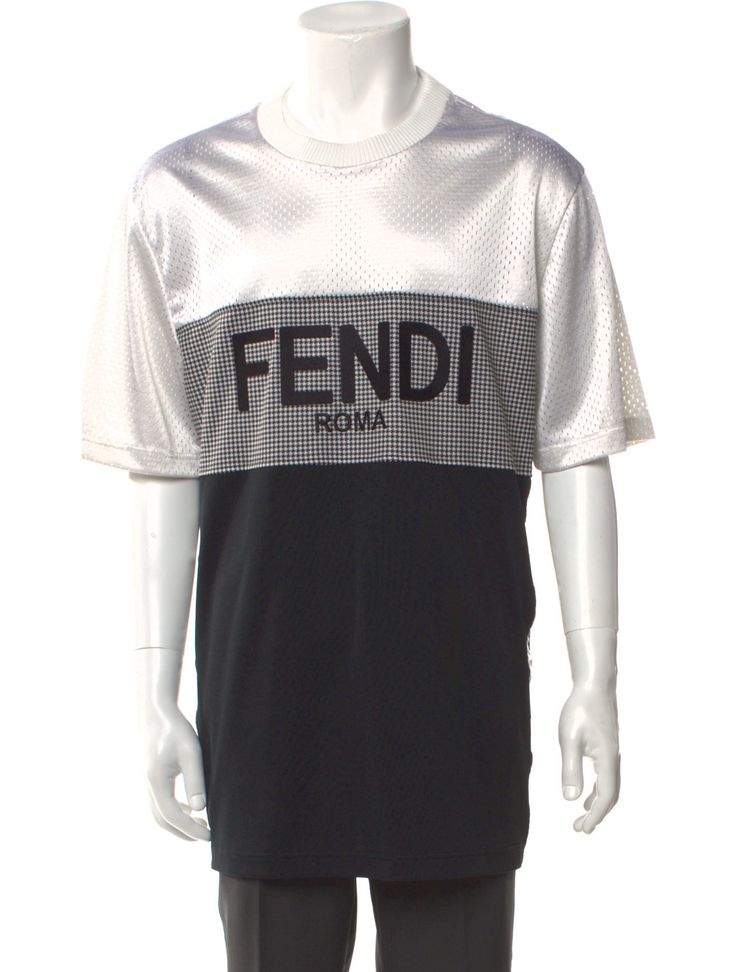 Fendi Graphic Print Crew Neck T-Shirt