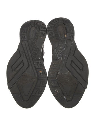Fendi Zucca FF Logo Mesh Sneakers