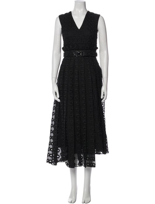 Fendi Silk Midi Length Dress