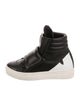Fendi Leather High Top Sneaker