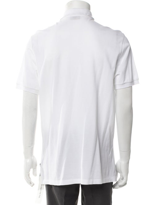 Fendi Collar Short Sleeve Polo Shirt