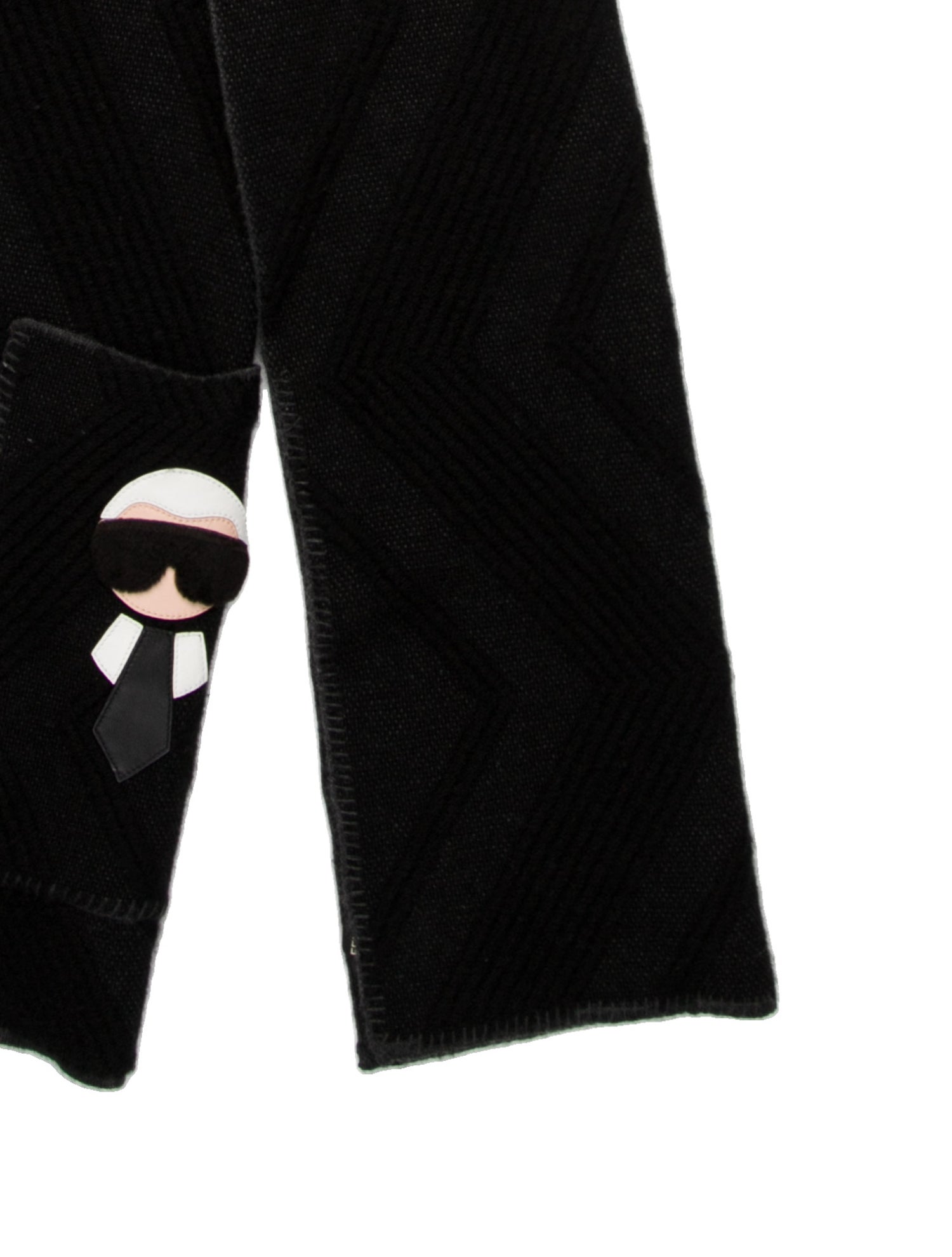 Fendi Cashmere Karlito Scarf