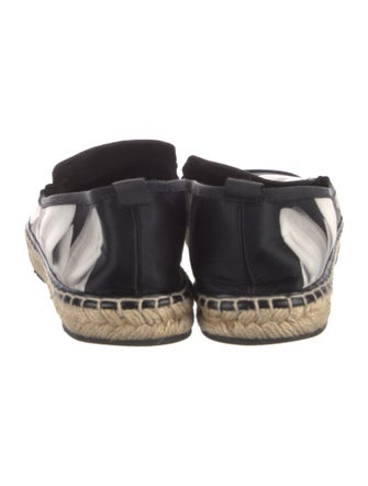 Fendi Satin Floral Print Espadrilles