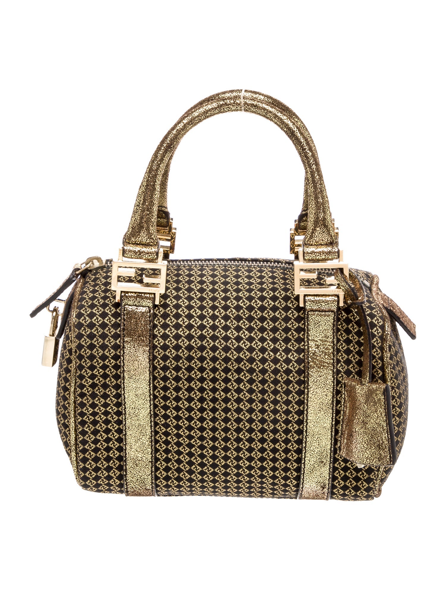 Fendi Zucchino FF Boston Vintage