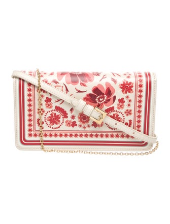 Fendi Leather Baguette Wallet On Chain 2025