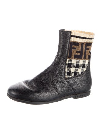 Fendi Flat Ankle Boots