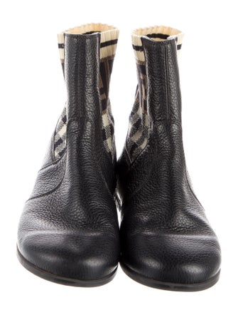 Fendi Flat Ankle Boots