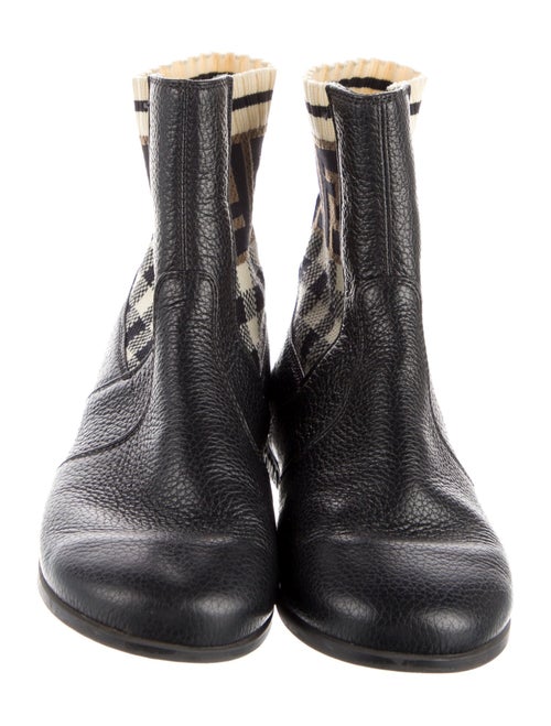 Fendi Flat Ankle Boots