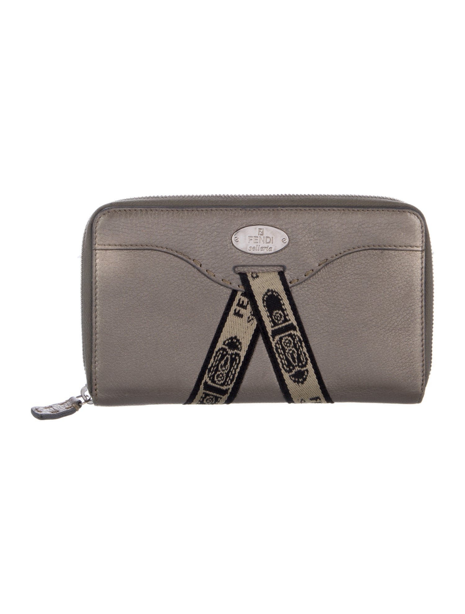 Fendi Leather Continental Wallet