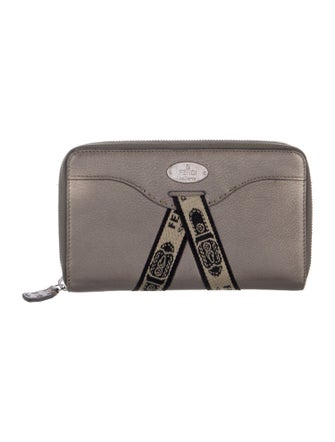 Fendi Leather Continental Wallet