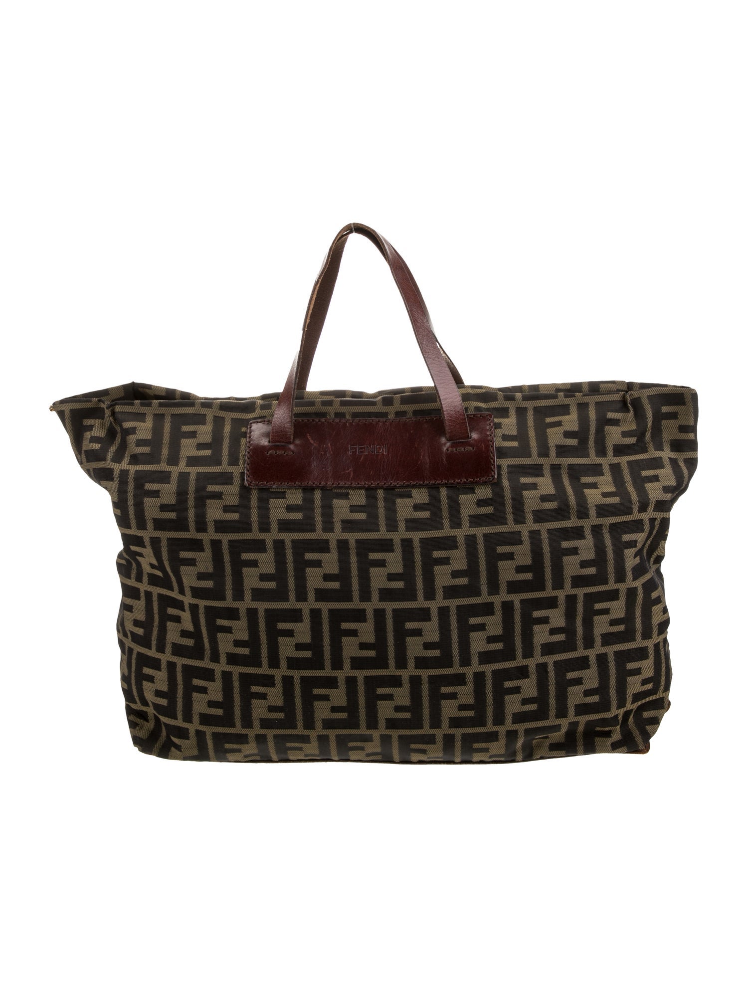 Fendi Zucca FF Weekender Bag Vintage